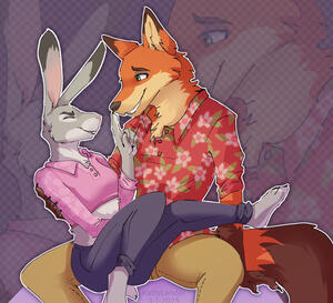 Nick and Judy Zootopia 3-1-25